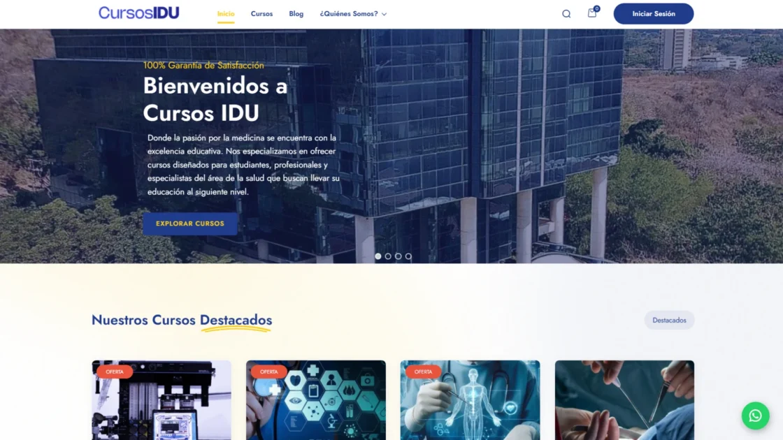 Cursos IDU